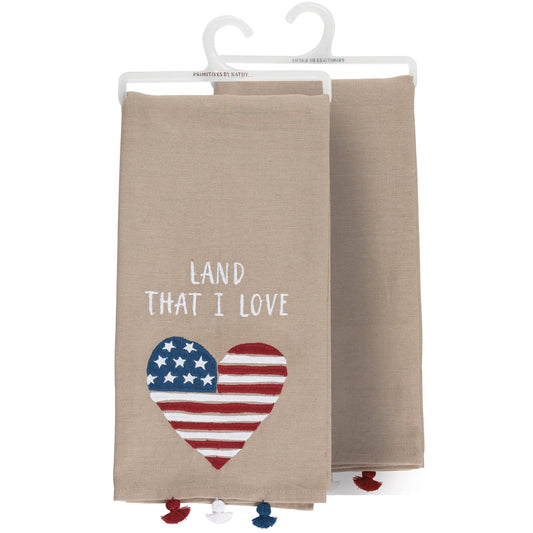 Land That I Love Kitchen Towel