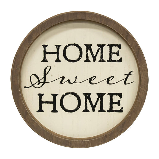 Home Sweet Home Circle Frame