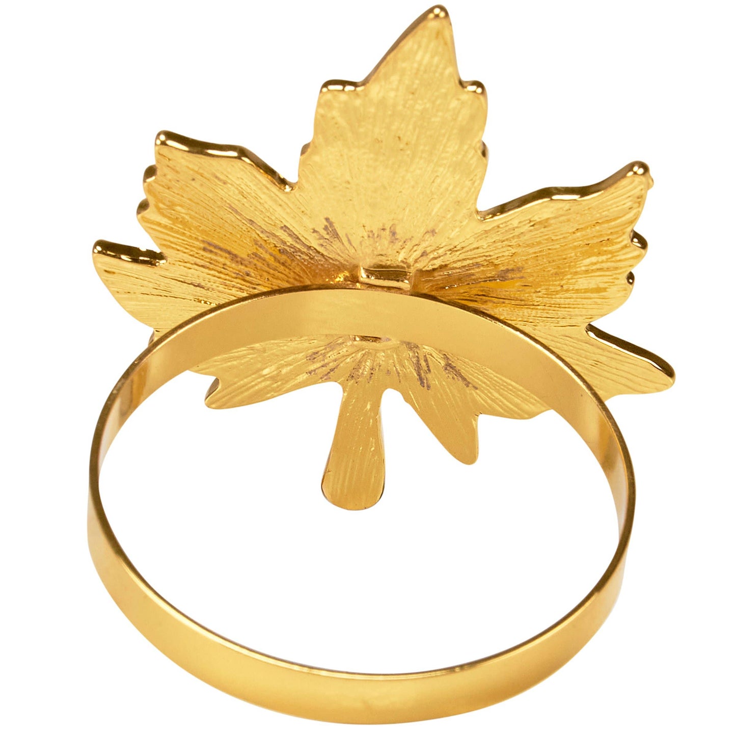 Gold Leaf Napkin Ring