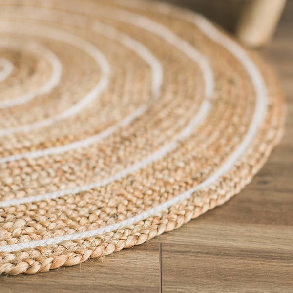 3' x 3' Round Jute Rug