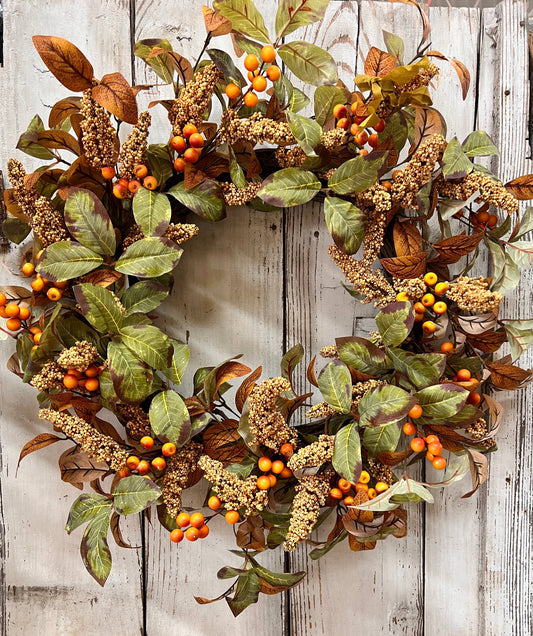 Fall Berries Wreath