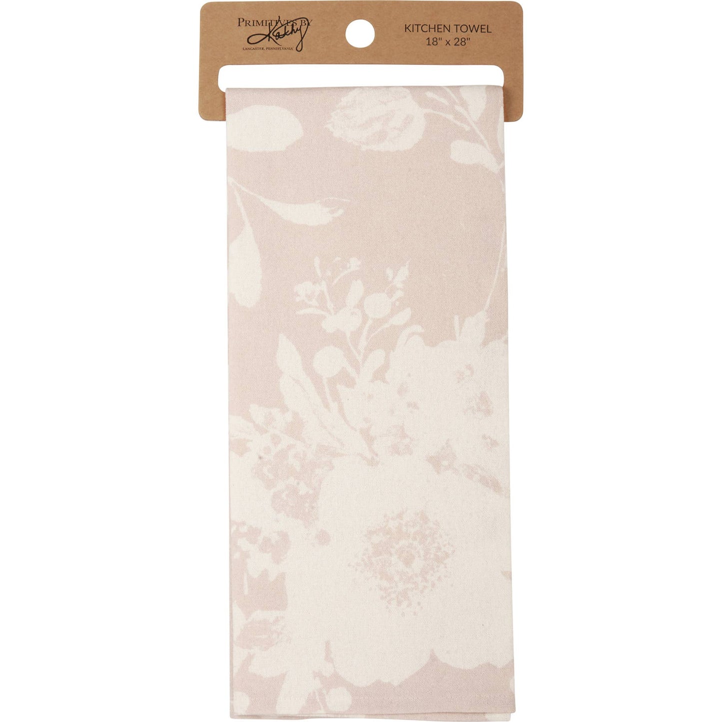 Blush Floral Kitchen Towel