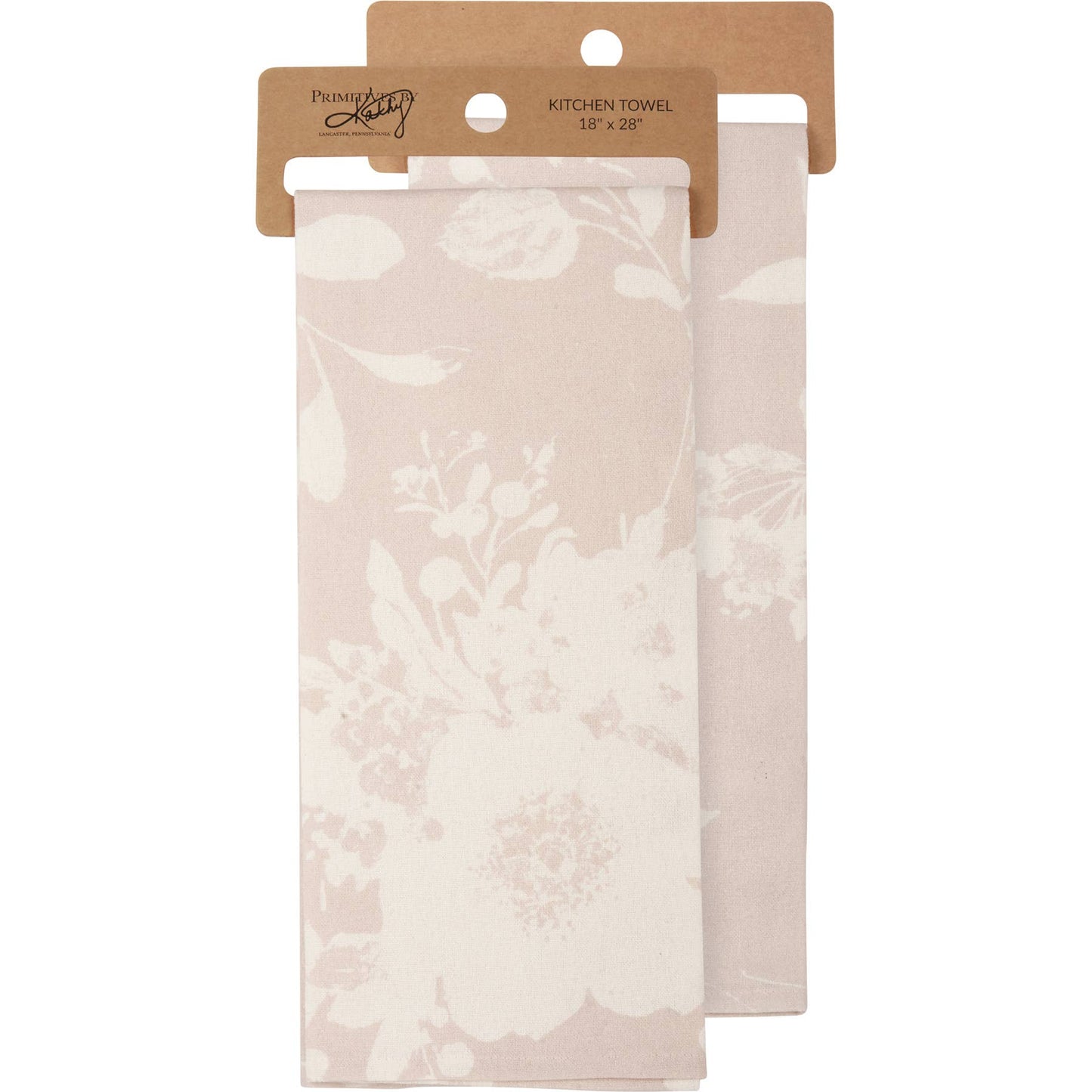 Blush Floral Kitchen Towel