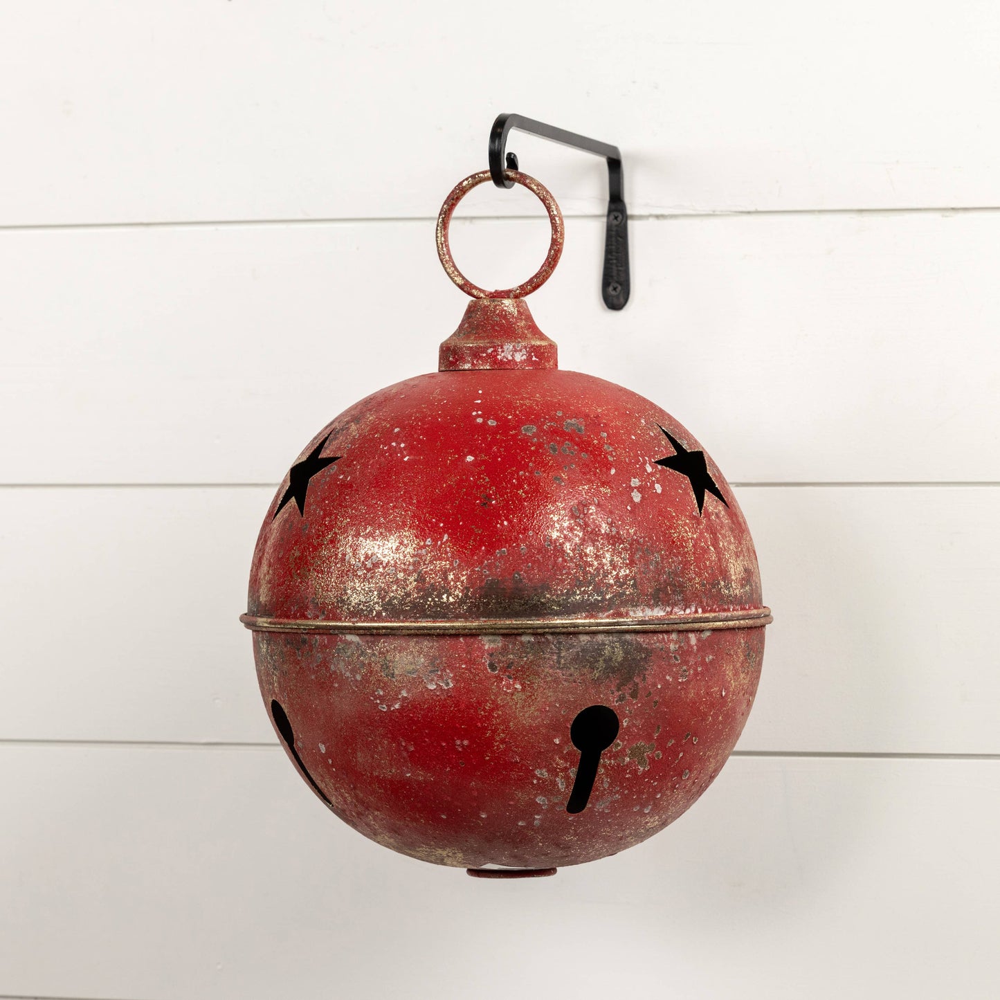 15.75" RED STAR SLEIGH BELL