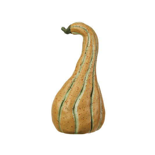 Resin Gourd, Orange Color & Green