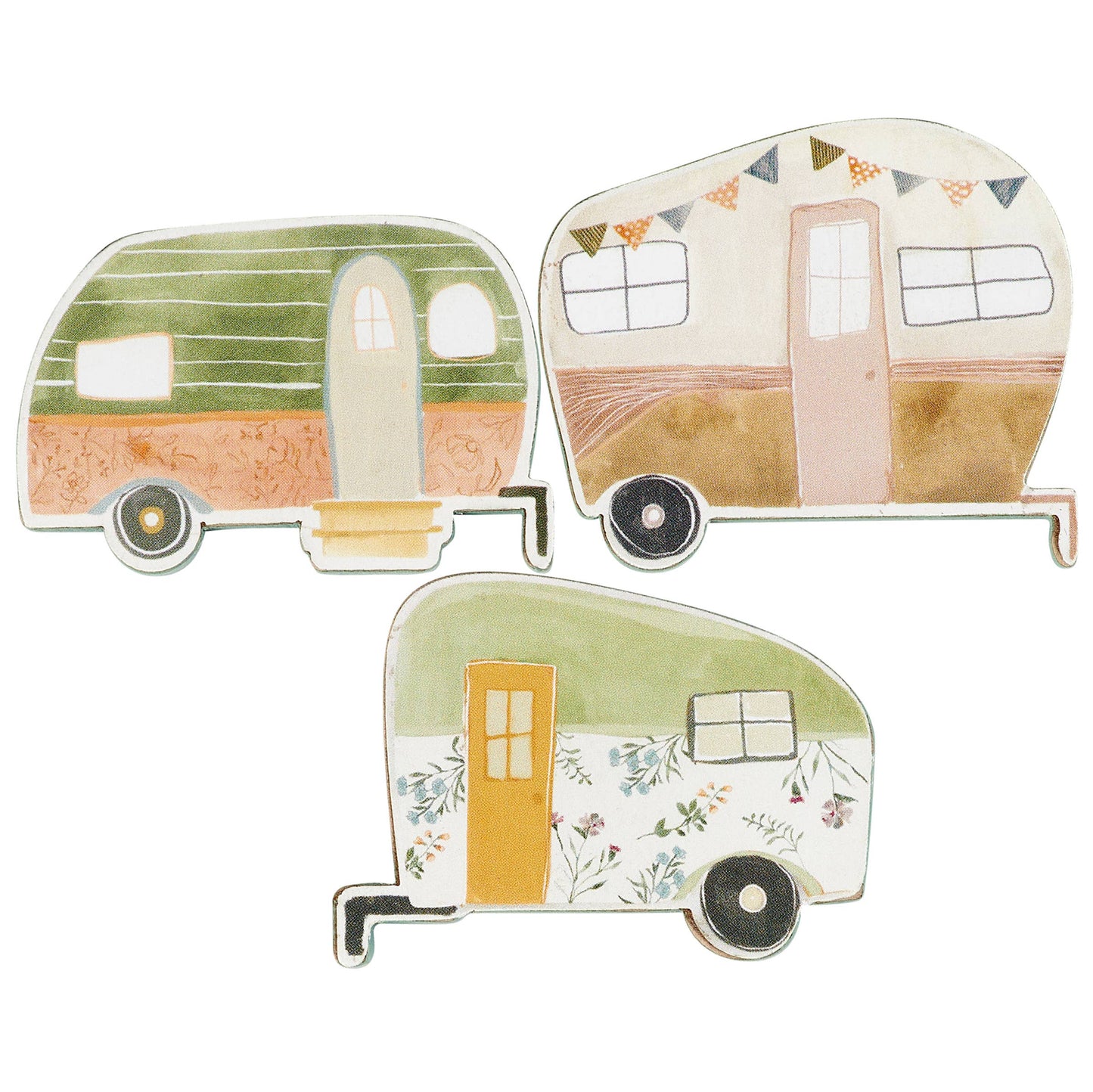 Campers Magnet Set