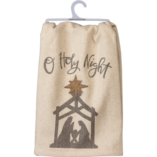 O Holy Night Kitchen Towel