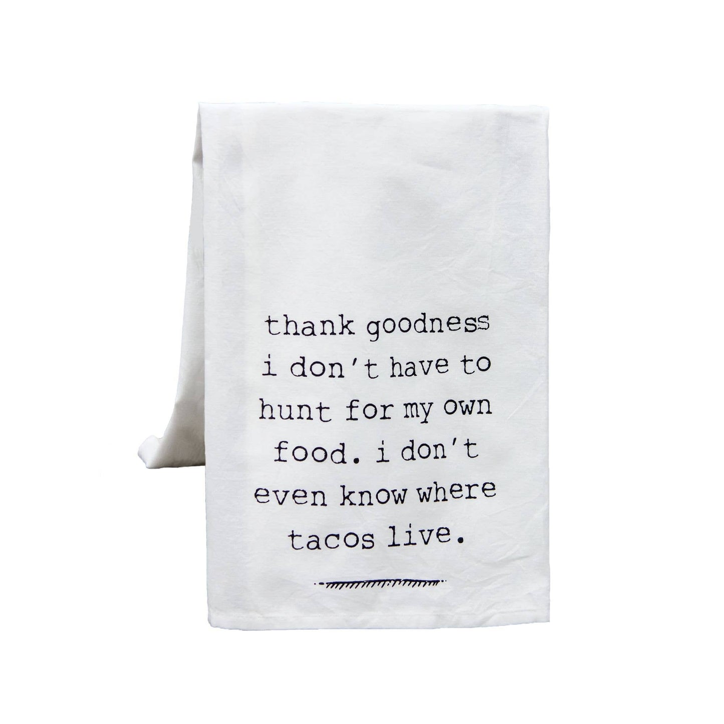 Tacos Dish Towel