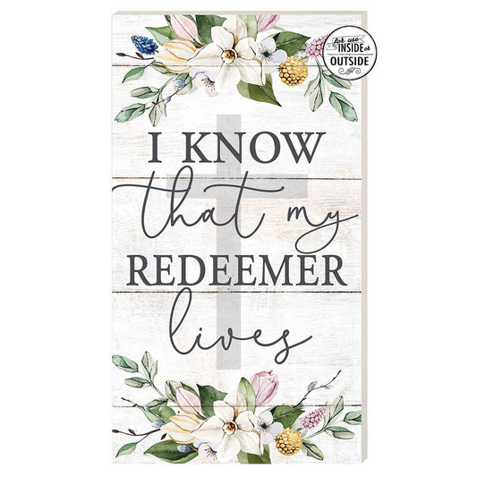 11x20 Indoor Outdoor Sign I Know My Redeemer Lives