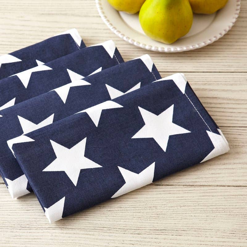 Star Design Cotton Festive 20" Cloth Dinner Napkin