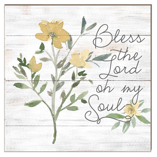 10x10 Bless the Lord Sign