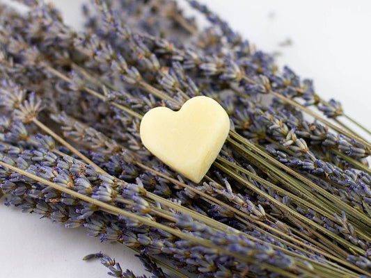 Mini Lotion Bar, Lavender Heart