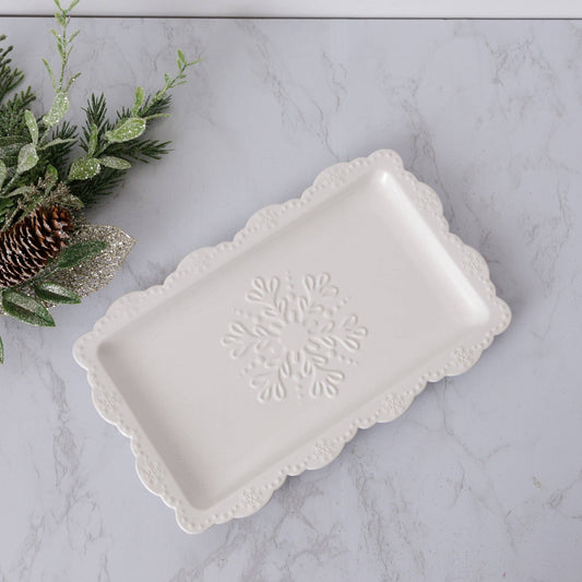 Snowflake Platter