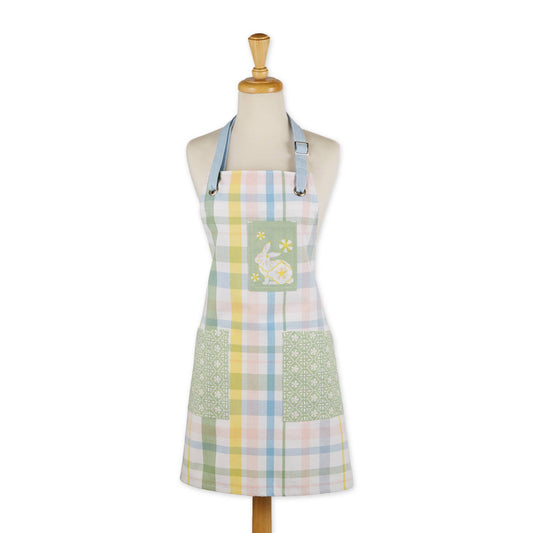 Sweet Easter Plaid Apron