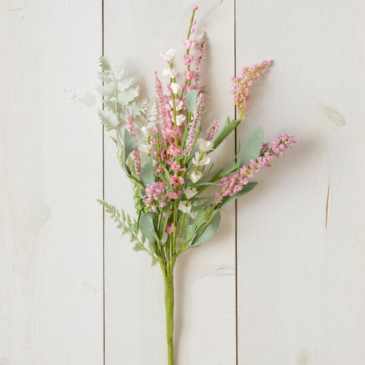 Pick - Mauve And Pink Asstd Spikes, Foliage