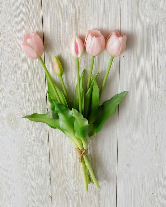 Bunch - Real Feel Tulip, Light Pink