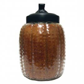 26oz Autumn Orchards Large Pumpkin Candle Jar