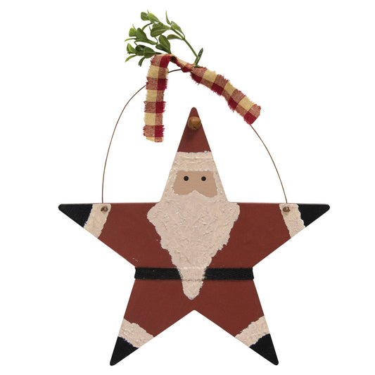 Hanging Santa Star