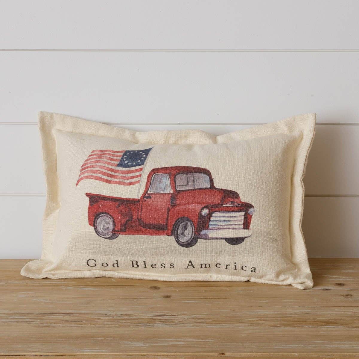 Pillow - God Bless America Truck