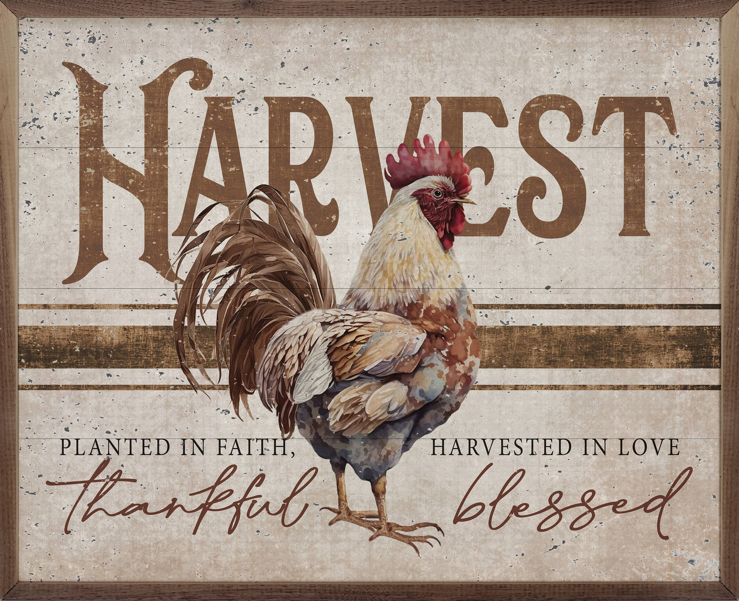 Harvest Rooster Whitewash