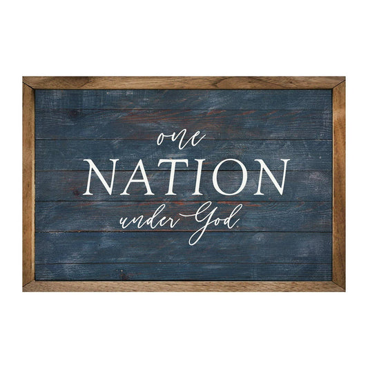 One Nation Under God Blue