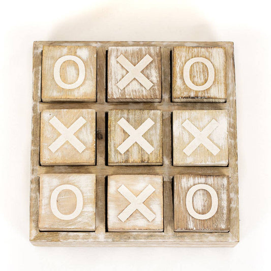 9x2.5x9 Mango wd tic tac toe (XOXO)