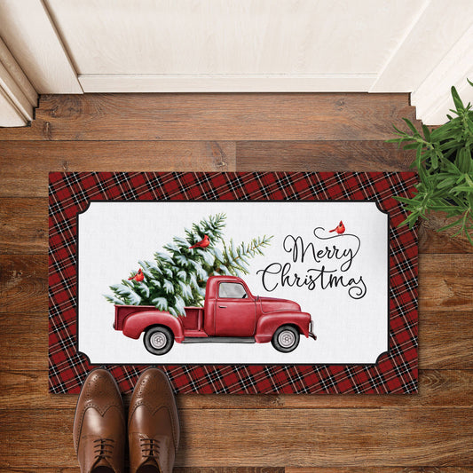 Merry Christmas Floor Mat